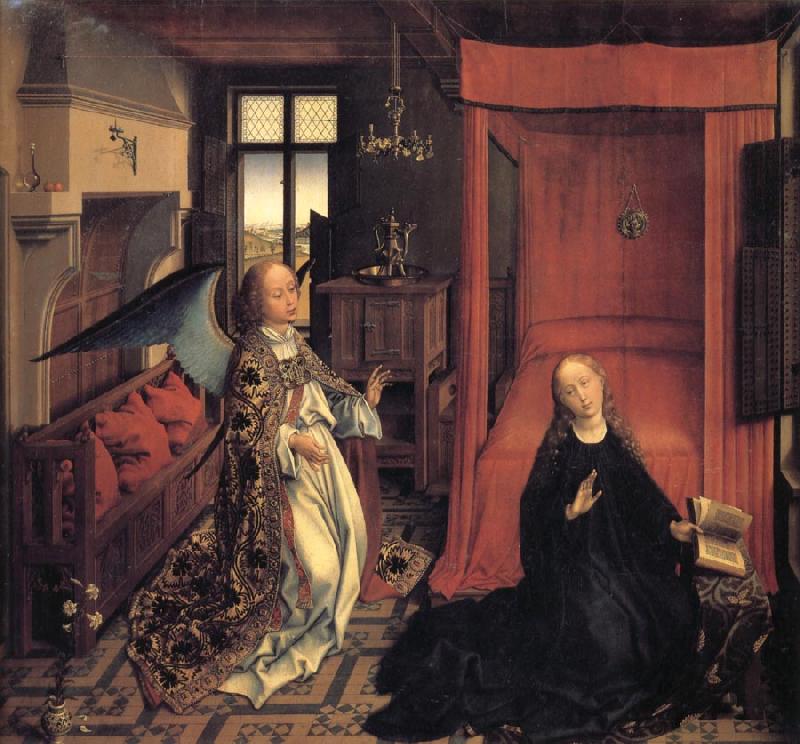 Roger Van Der Weyden The Annunciation oil painting image